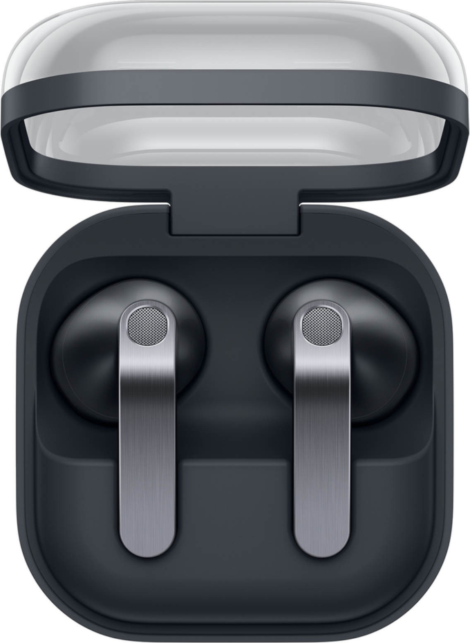 The Samsung Galaxy Buds4 deliver refined Hi-Fi sound with adaptive ANC, ergonomic comfort, and intuitive controls — premium wireless earbuds built for everyday listening.