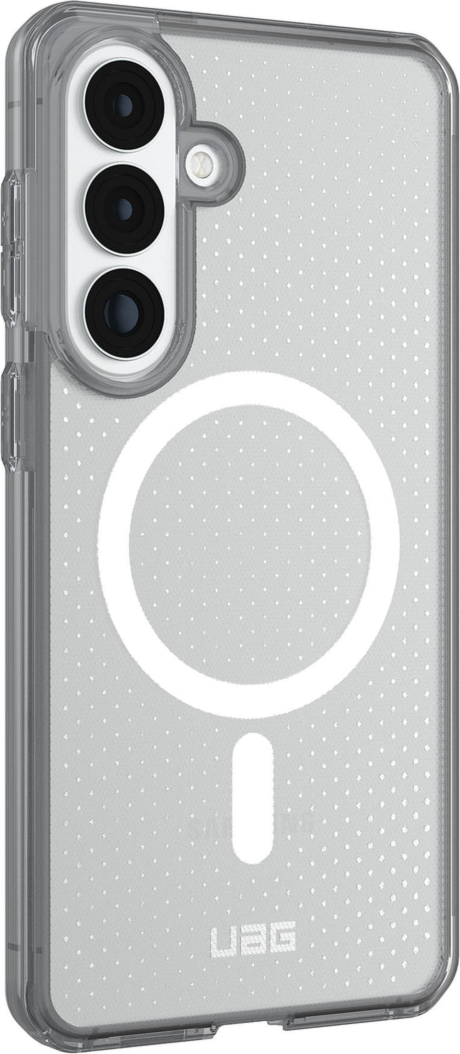 The UAG Dot case keeps devices protected without sacrificing style, featuring soft-touch silicone, a micro-perforated design, and a built-in magnet for magnetic accessories.