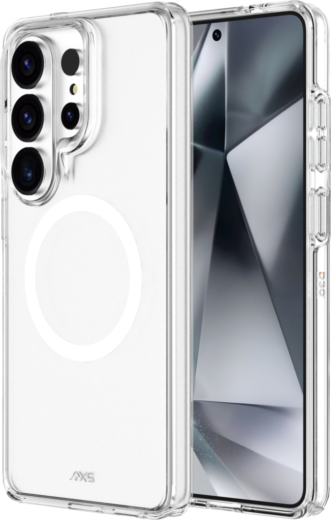 Coque AXS Crystal Shield D3O® compatible Magsafe pour Samsung Galaxy S26 Ultra | Transparente