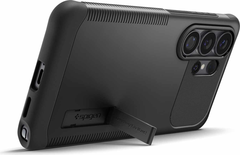 Spigen - Slim Armor Case w/Magnets Black for Samsung Galaxy S26 Ultra
