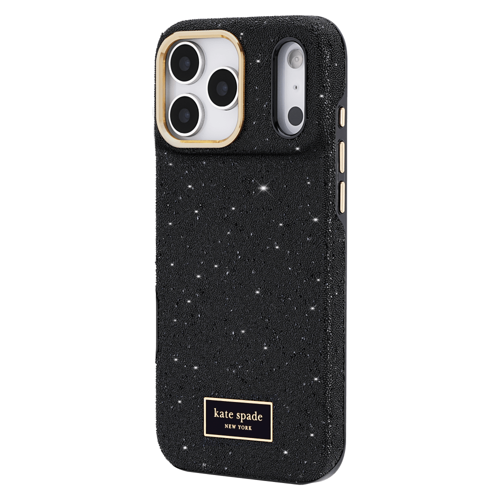 Kate Spade - Étui MagSafe Crystal Pave pour Apple iPhone 18 Pro - Nightfall