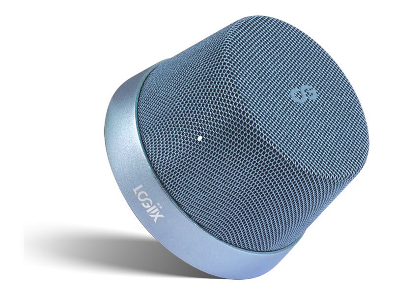 LOGiiX Blue Piston Mini Mag Speaker - Blue