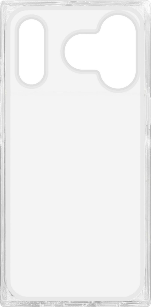 Flaunt - Square MagSafe Case for Apple iPhone 17 Pro - Pink Mother of Pearl