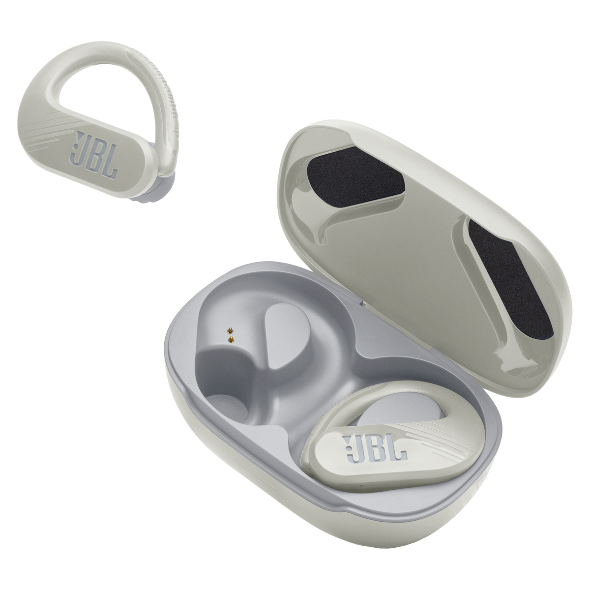 JBL - Endurance Peak III True Wireless Waterproof In Ear Headphones - White