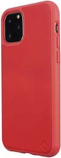 iPhone 11 Pro Nutrisiti Eco Leather Back Case - Red (Cherry)