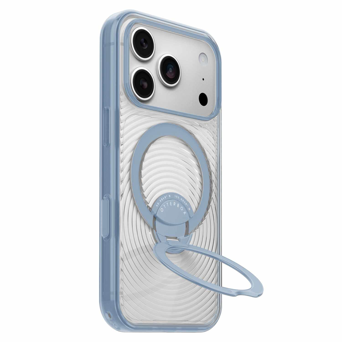 OtterBox - Symmetry Stand MagSafe Case Aether Blue for iPhone 18 Pro/17 Pro