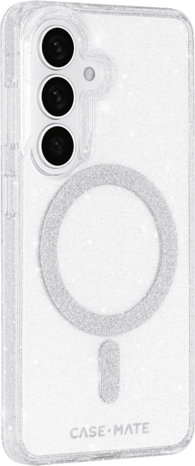 Case-Mate - Étui Twinkle avec aimant pour Samsung Galaxy S26 - Argent crépuscule