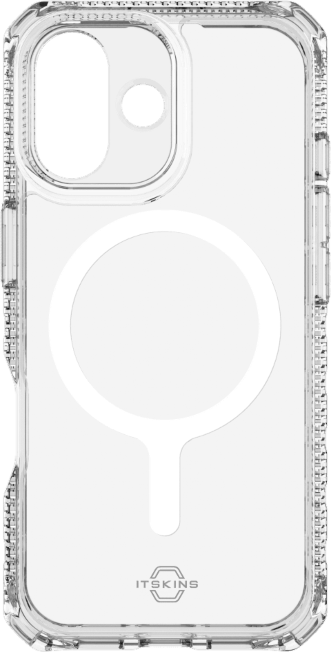 ITSKINS AP7NHMACRTRSP Étui Hybrid_R MagSafe Clear pour iPhone 17