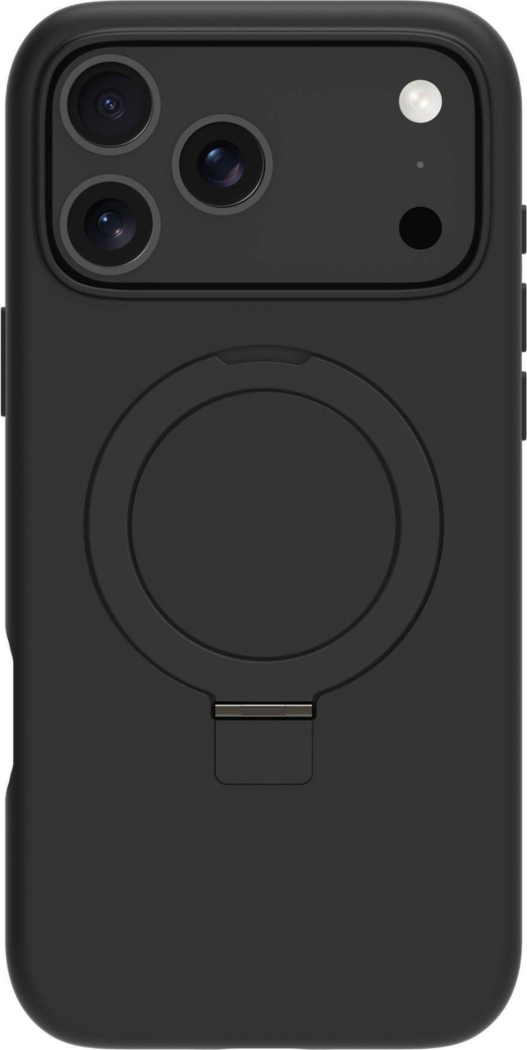 DBRAMANTE1928 ICELAND ULTRA D3O MAGSAFE CASE WITH KICKSTAND - IPHONE 17 PRO MAX- BLACK