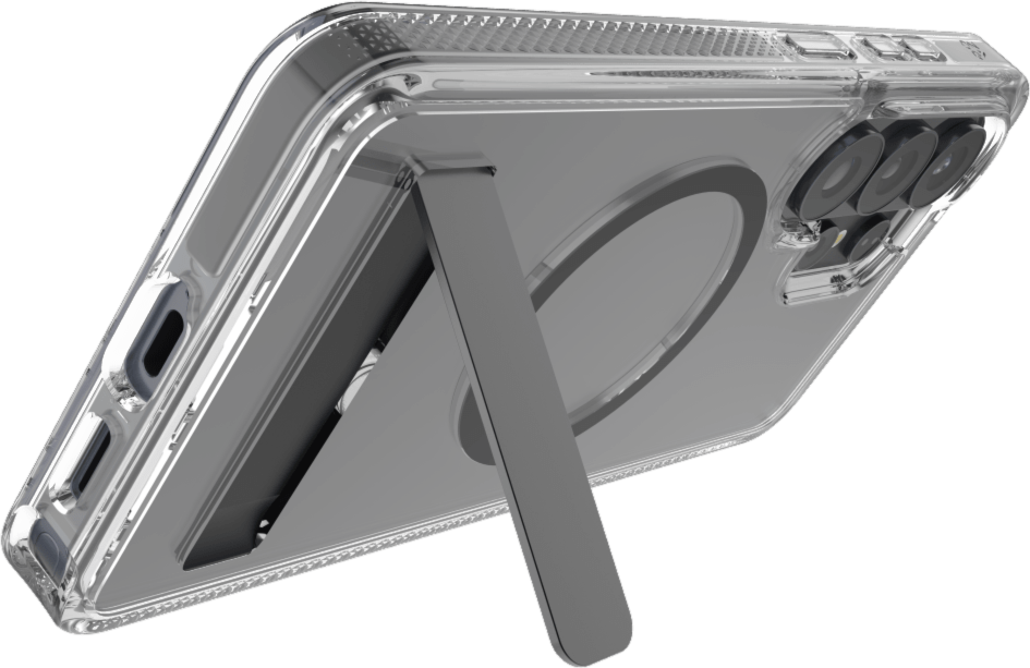 ZAGG - Étui Snap avec support intégré pour Samsung Galaxy S26 Ultra - Noir