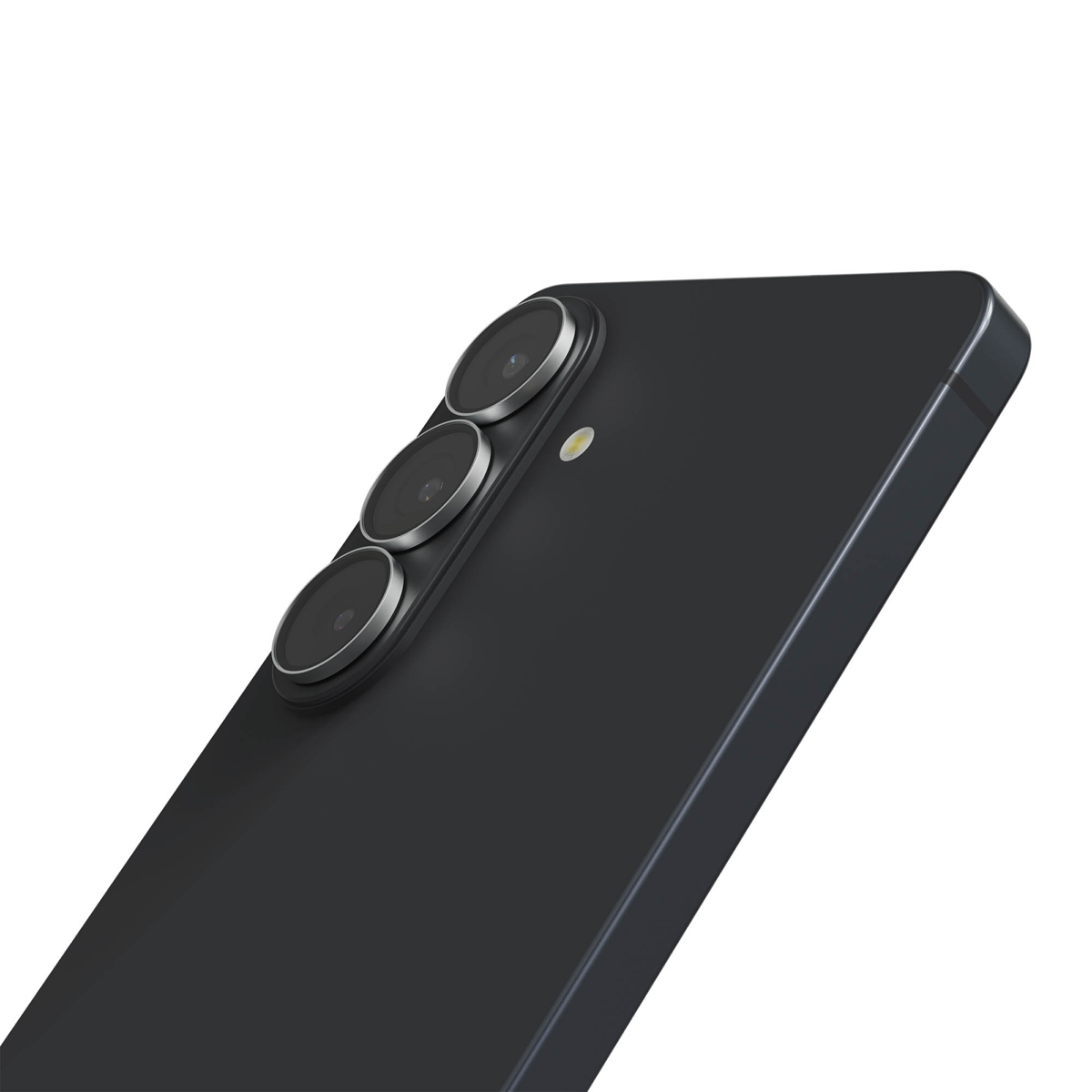 The ZAGG InvisibleShield Glass Elite Camera Rings Lens Protector with anti-reflective technology safeguards phone camera lenses from scratches and smudges.