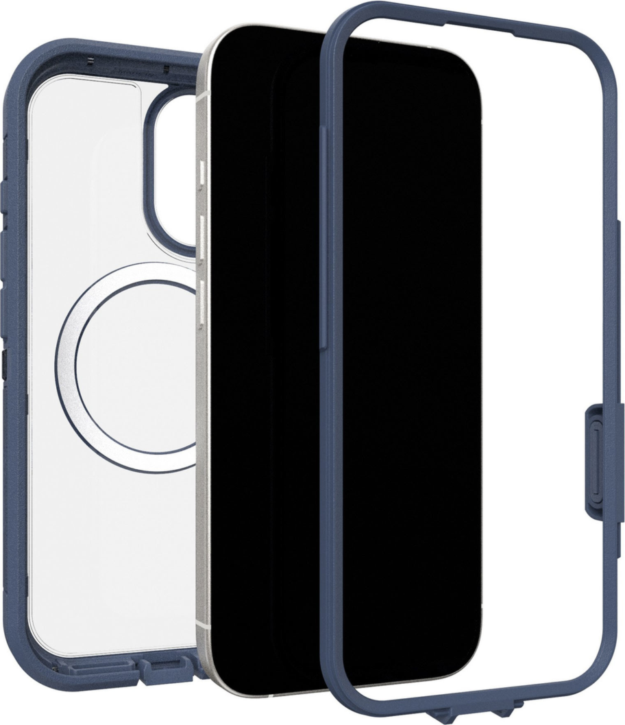 Get sleek, legendary phone protection with the OtterBox Defender Series Pro XT with MagSafe, a rugged dual-layer design that guards devices against drops, dirt, scrapes, and bumps.