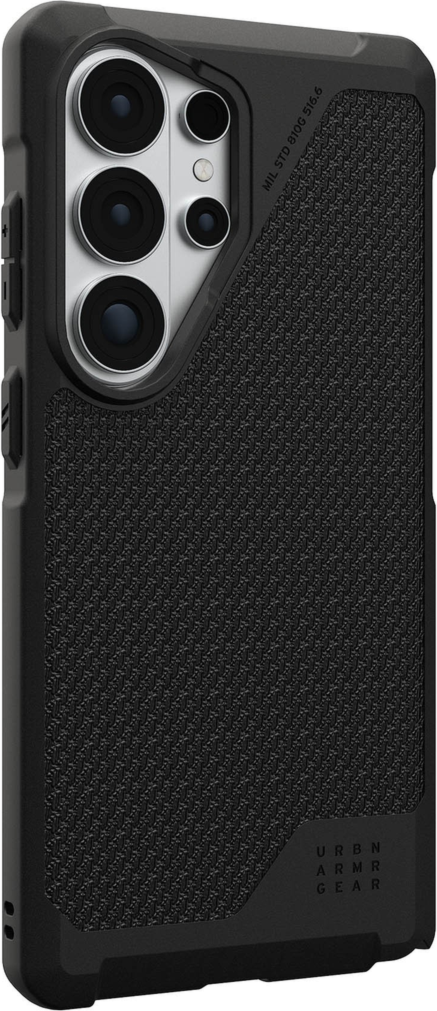 The UAG Metropolis LT case offers elevated real-world device protection and features a built-in magnet module for magnetic accessories.