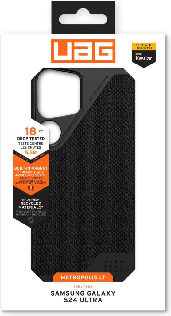 <p>The Metropolis LT Pro case is built to provide real-world protection for your device, available with built-in magnet module.</p>