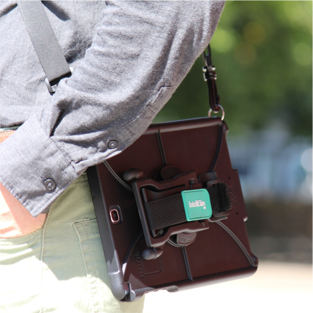 Comfortably carry tablets with the RAM Shoulder Strap for RAM IntelliSkin® cases works for left or right shoulder.