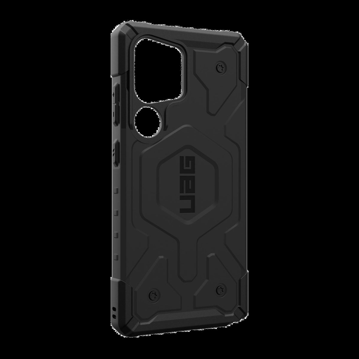 Designed with action and adventure in mind, the UAG Pathfinder case provides serious protection with a modern classic look and a built-in magnetic module.