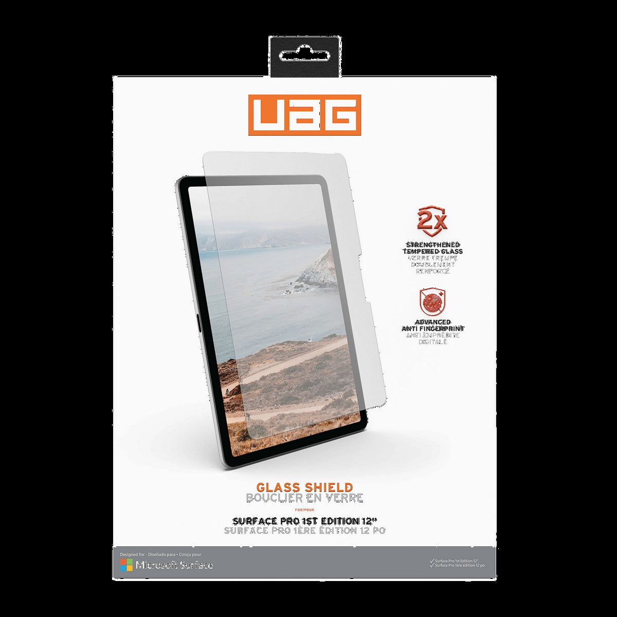 Premium quality, maximum protection. The UAG Glass Shield is made with double-strengthened tempered glass and delivers precision touch sensitivity.