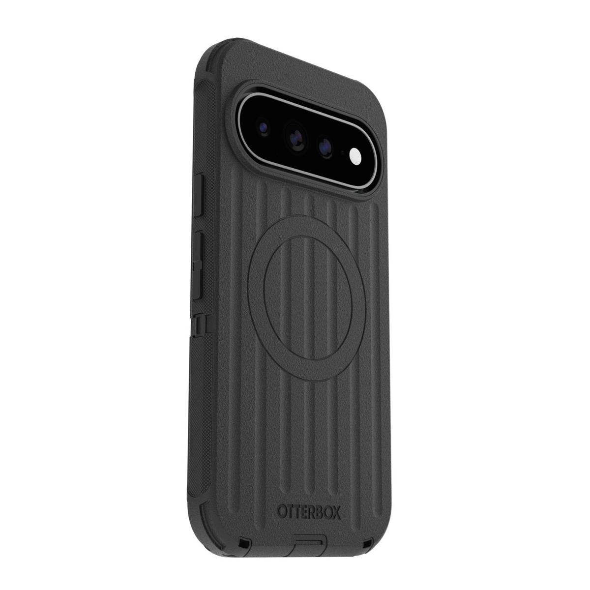 The OtterBox Defender Series Pro is the toughest case providing rugged protection against harsh drops. Equipped with magnets and non-slip texturing.