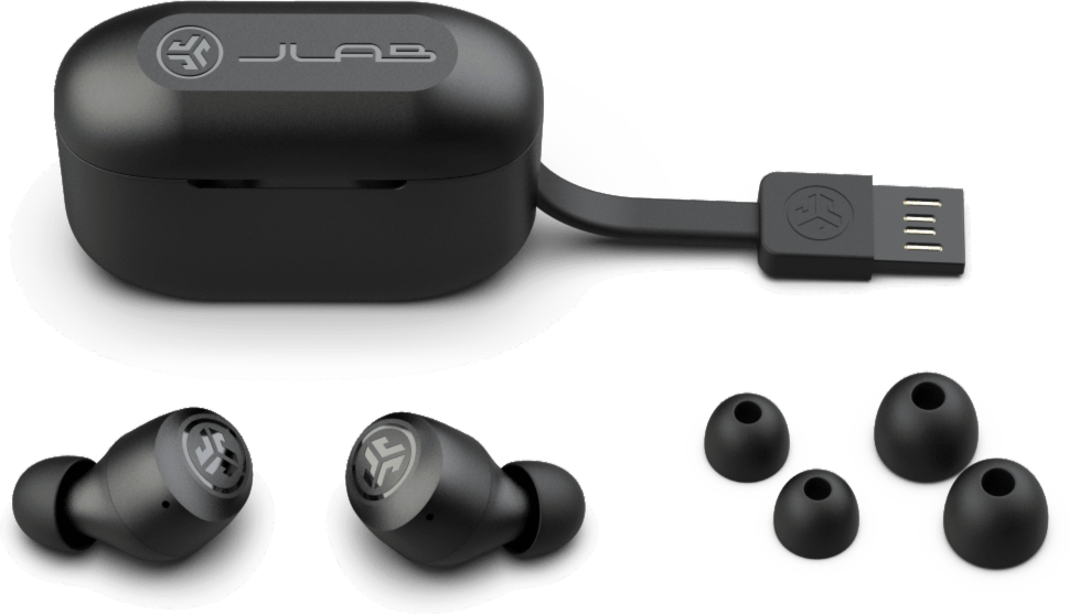 JLab Audio Go Air Pop True Wireless Écouteurs Noir