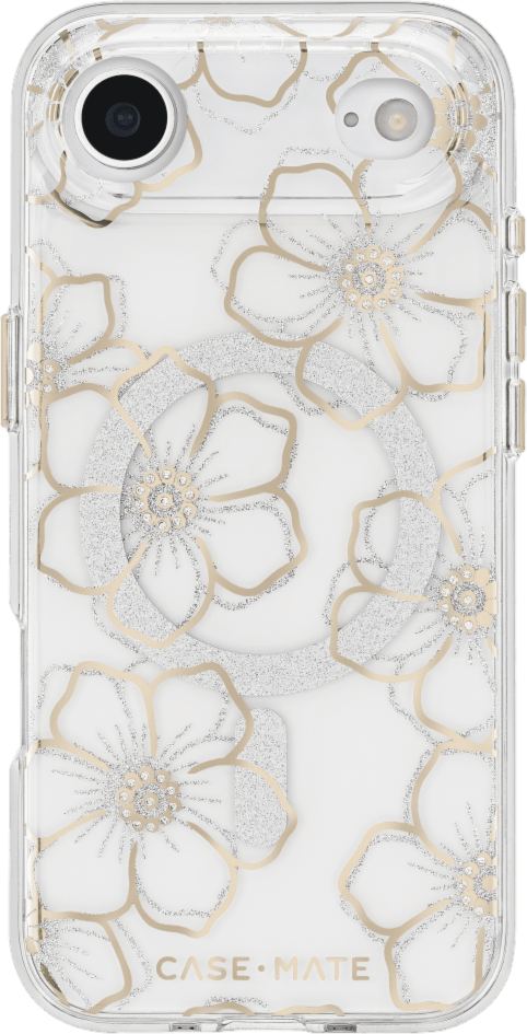 Case-Mate - Floral Gems MagSafe Case for Apple iPhone Air - Gold