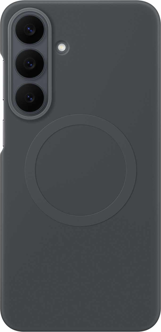 Samsung - Étui magnétique en silicone noir pour Samsung Galaxy S26 FE