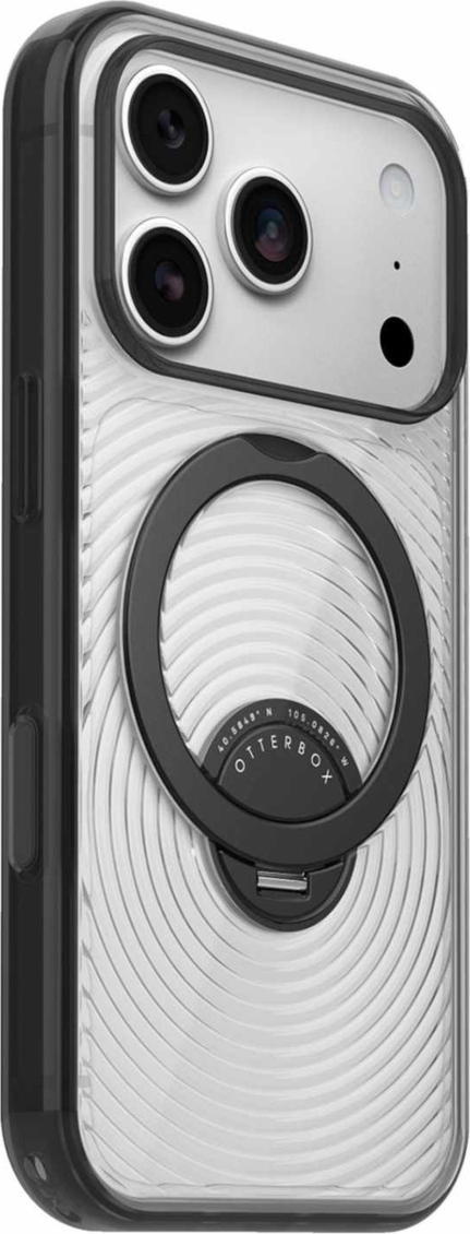 OtterBox - Symmetry Stand MagSafe Case Umbra Black for iPhone 18 Pro/17 Pro