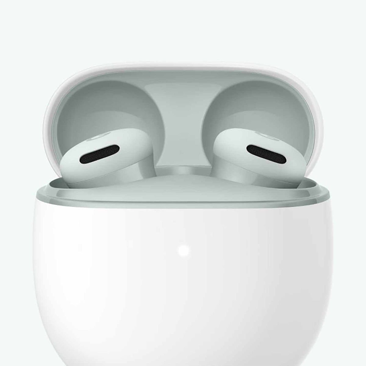 Google - Pixel Buds A 2nd Gen Fog with Active Noise Cancellation