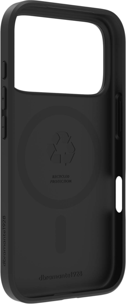 COQUE MAGSAFE DBRAMANTE1928 GREENLAND PRO POUR IPHONE 17 PRO- NOIR NUIT