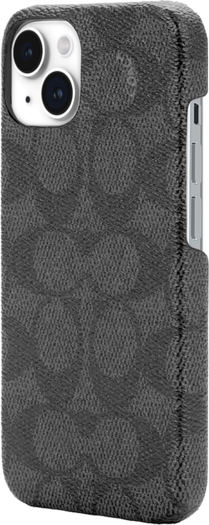 The Coach Slim Wrap Case is durably designed with an impressive 10 ft drop protection and thin profile for wireless charging.