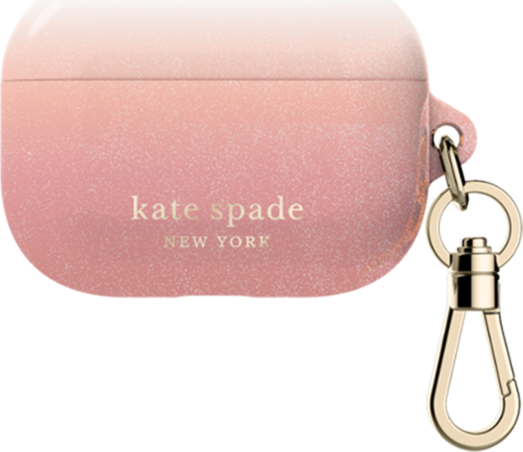 kate spade NY étui pour AirPods Pro 2021 - Ombre Glitter Sunset