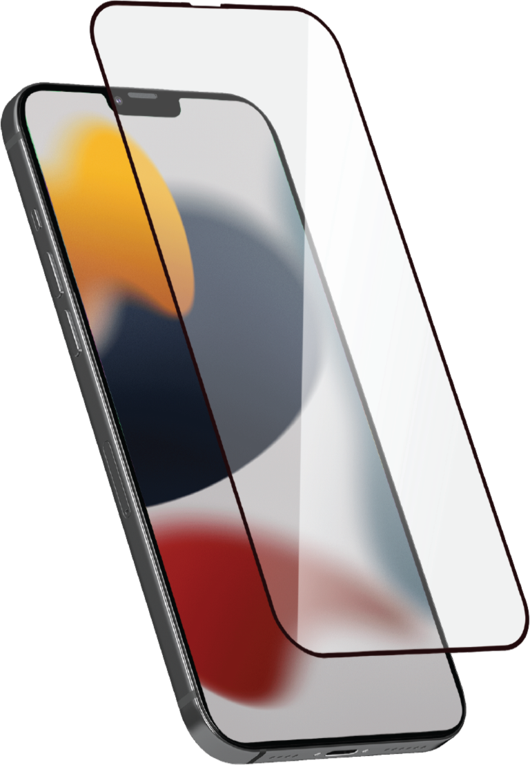 LOGiiX - Phantom Glass HD Edge to Edge AM for iPhone 13 Pro Max - Clear