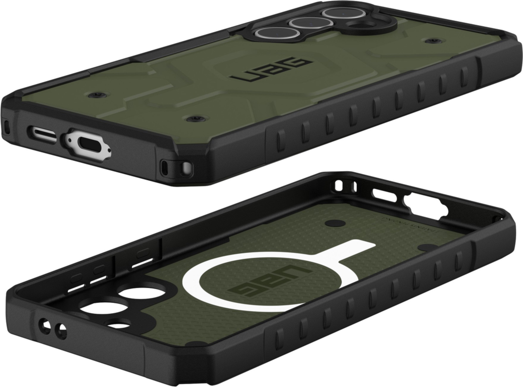 Urban Armor Gear (UAG) - Pathfinder MagSafe Case for Samsung Galaxy S24 FE - Olive Drab