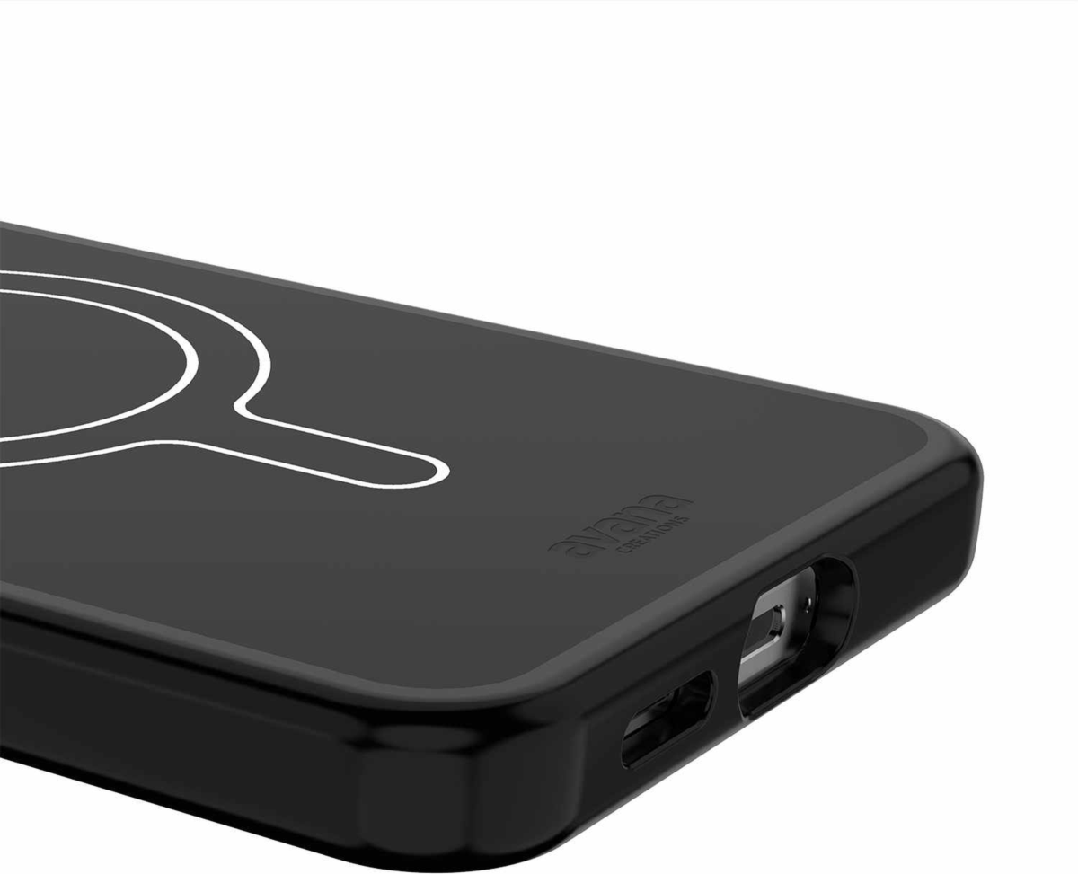 Avana - Coque Ice compatible MagSafe pour Samsung Galaxy S26 FE - Noir