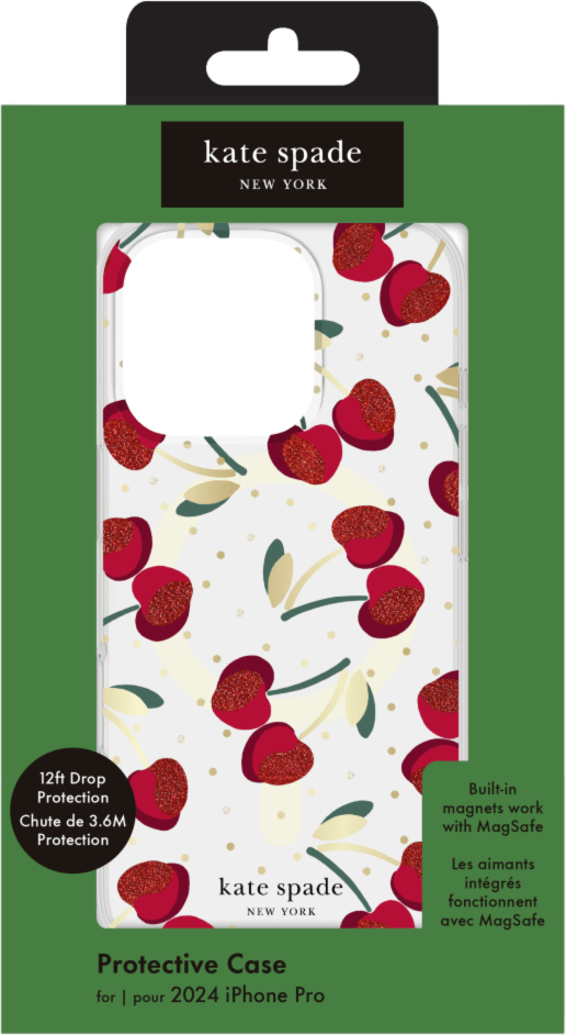 Protective Case w/MagSafe Cherry Dot for iPhone 16 Pro