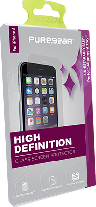 PureGear - iPhone SE (2020)/8/7/6s/6 High-definition Glass Screen Protector - Clear