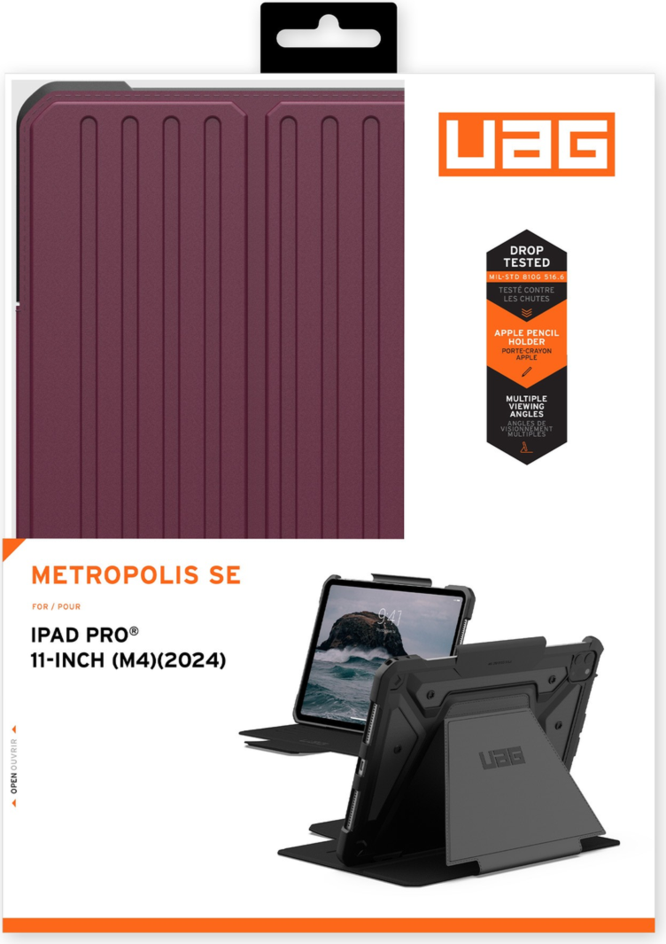 <p>Sleek silhouette and 360-degree unstoppable protection. The UAG Metropolis SE case features a rugged, non-slip exterior and protection without the bulk.</p>