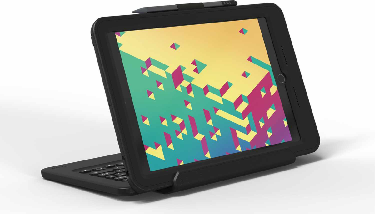ZAGG - Rugged Pro Connect Keyboard and Case Combo Black for iPad 10.2 2021/10.2 2020/10.2 2019