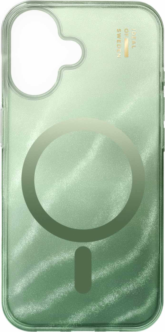 Ideal of Sweden - Glitter Glow MagSafe Case Sage Green for iPhone 17