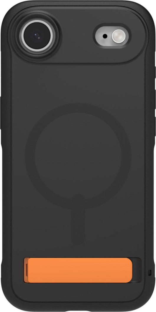 iPhone Air ZAGG Graphene Sedona Snap Kickstand Case - Flood Black/Orange