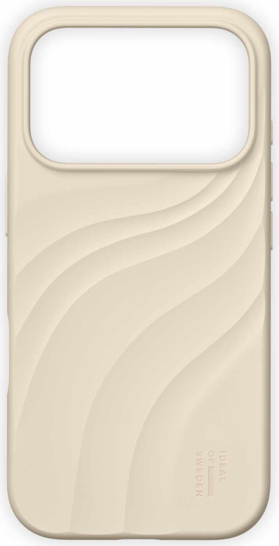 Ideal of Sweden - Soft Swirl MagSafe Case Cloud Dancer for iPhone 18 Pro/17 Pro