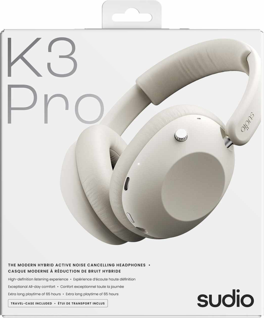 Sudio - K3 Pro Over-Ear ANC Headphones White