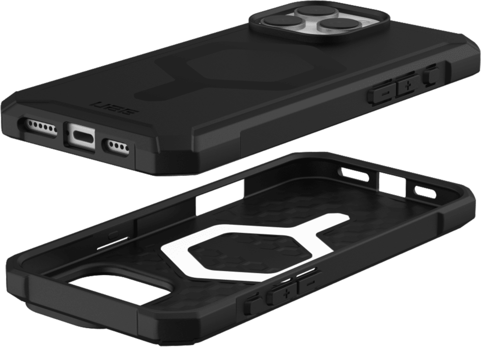 Get uncompromised defense with UAG Essential Armor – a one-piece TPU case that features an ultra-thin design, 15 ft drop protection and is compatible with MagSafe charging.