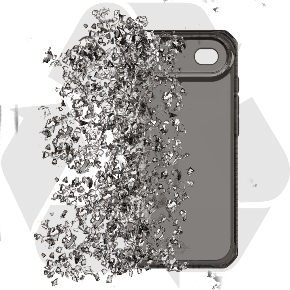 ITSKINS - Spectrum_R Case Smoke for iPhone Air