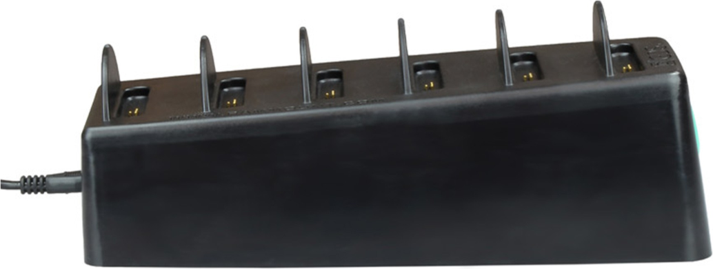 <p>The GDS 6-Port Charger works with any device in an IntelliSkin and can charge up to six devices at a time.</p>
