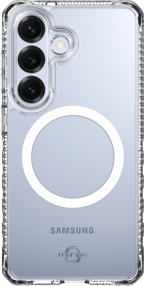ITSKINS - Hybrid_R Clear MagSafe Case for Samsung Galaxy S26 Plus - Clear