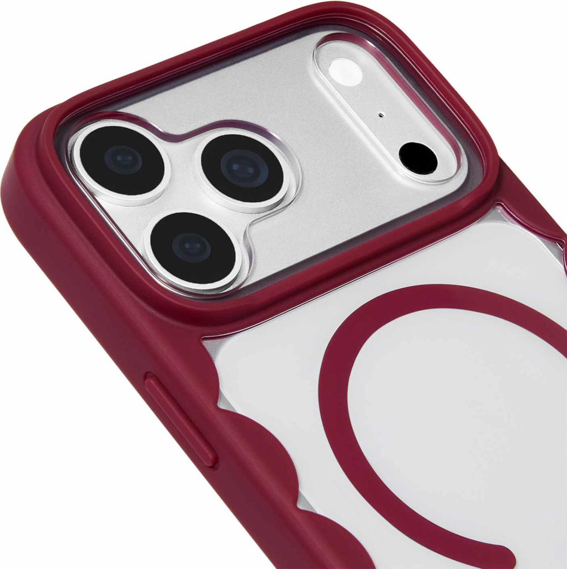 Kate Spade - Scallop MagSafe Case Cherry Glaze for iPhone 18 Pro/17 Pro
