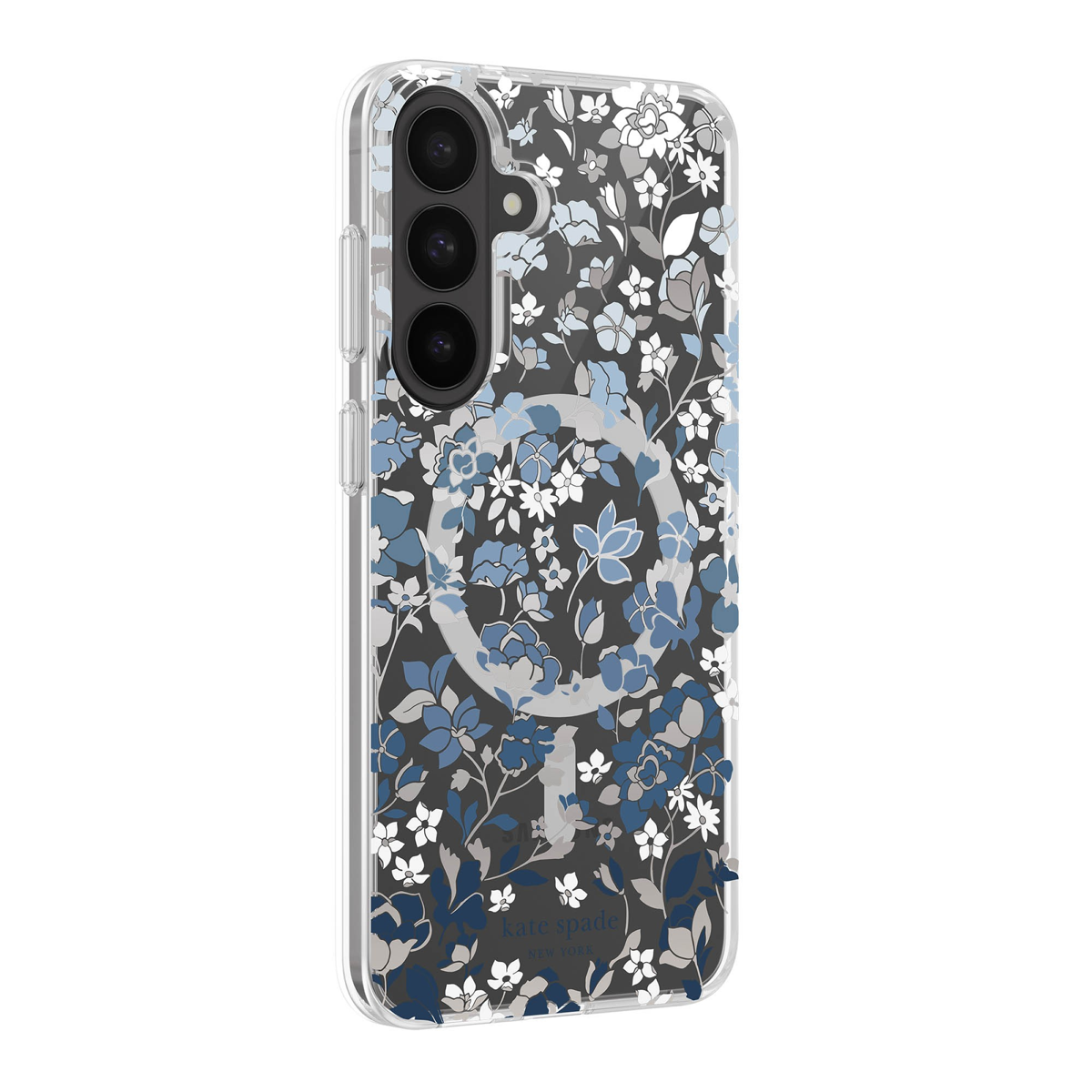 Samsung Galaxy S26 FE Kate Spade Protective w/Magnet Case - Flowerbed Blue