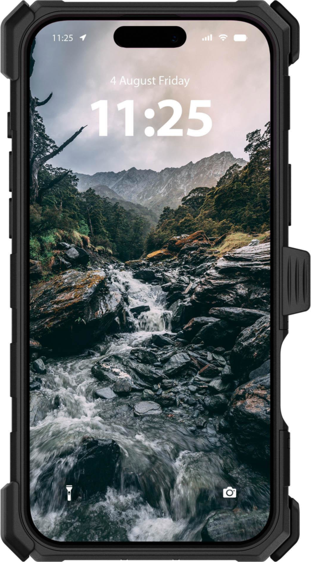 Pelican - Shield MagSafe Case with Holster for Apple IP16PROMAX - Carbon