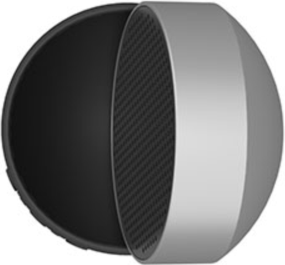 LectroFan Micro2 générateur de bruits et de sons de ventilateur Bluetooth, noir/argent