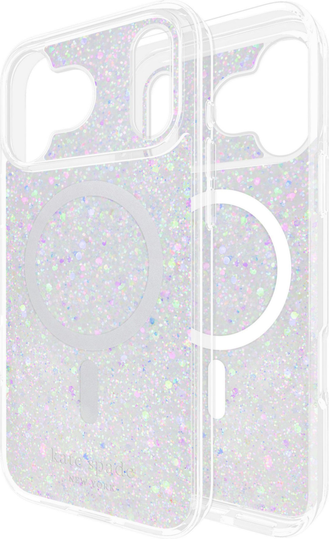 Kate Spade - Protective MagSafe Case Chunky Glitter Iridescent for iPhone 17 Pro Max